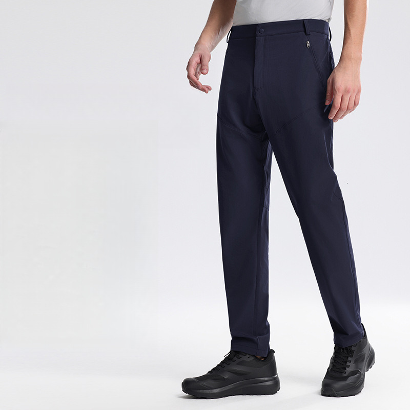 Men's Straight Leg Hiking Pants Lightweight Outdoor Sports Casual Trousers Stretch Travel Long Pants L-50270