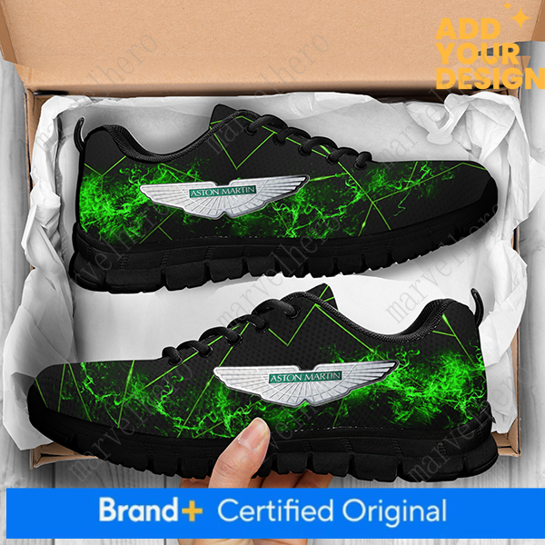 Aston Martin Sports Shoes Mens Womens Sneakers Cartoon Anime Casual Custom High Quality Couple Shoes Unisex Casual Sports Shoes