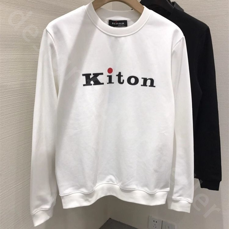 Luxury Mens Sweaters kiton Autumn Winter Round Neck Pullovers Printed Letters Leisure Warm Sweater K1289