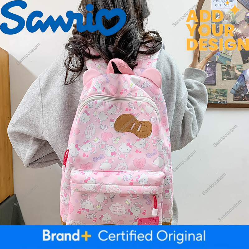 2024 New Cross-Border Cartoon Cute Sanrio Elementary School Large Capacity Printed Backpack for Older Children Trendy 635