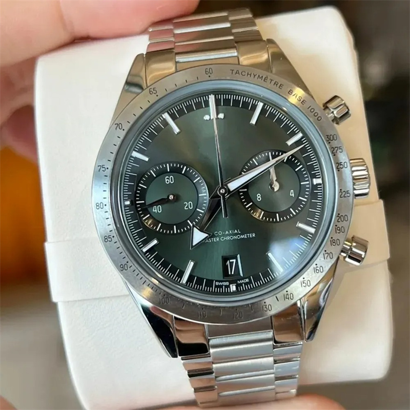 U1 Top AAA Luxury Designer Mens Quartz Chronograph Planet Watch Ceramic Bezel Sea Master Sapphire James bond 007 Watches Montre De Luxe Geneve Wrist