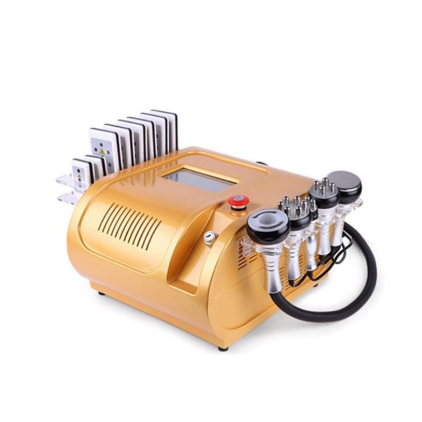 6In 1 40K Ultrasonic Slimming Machine Liposuction Cavitation Rf 8 Pads 650Nm Lipo Laser Fat Loss Vacuum Skin Rejuvenation Zz.V1.0A