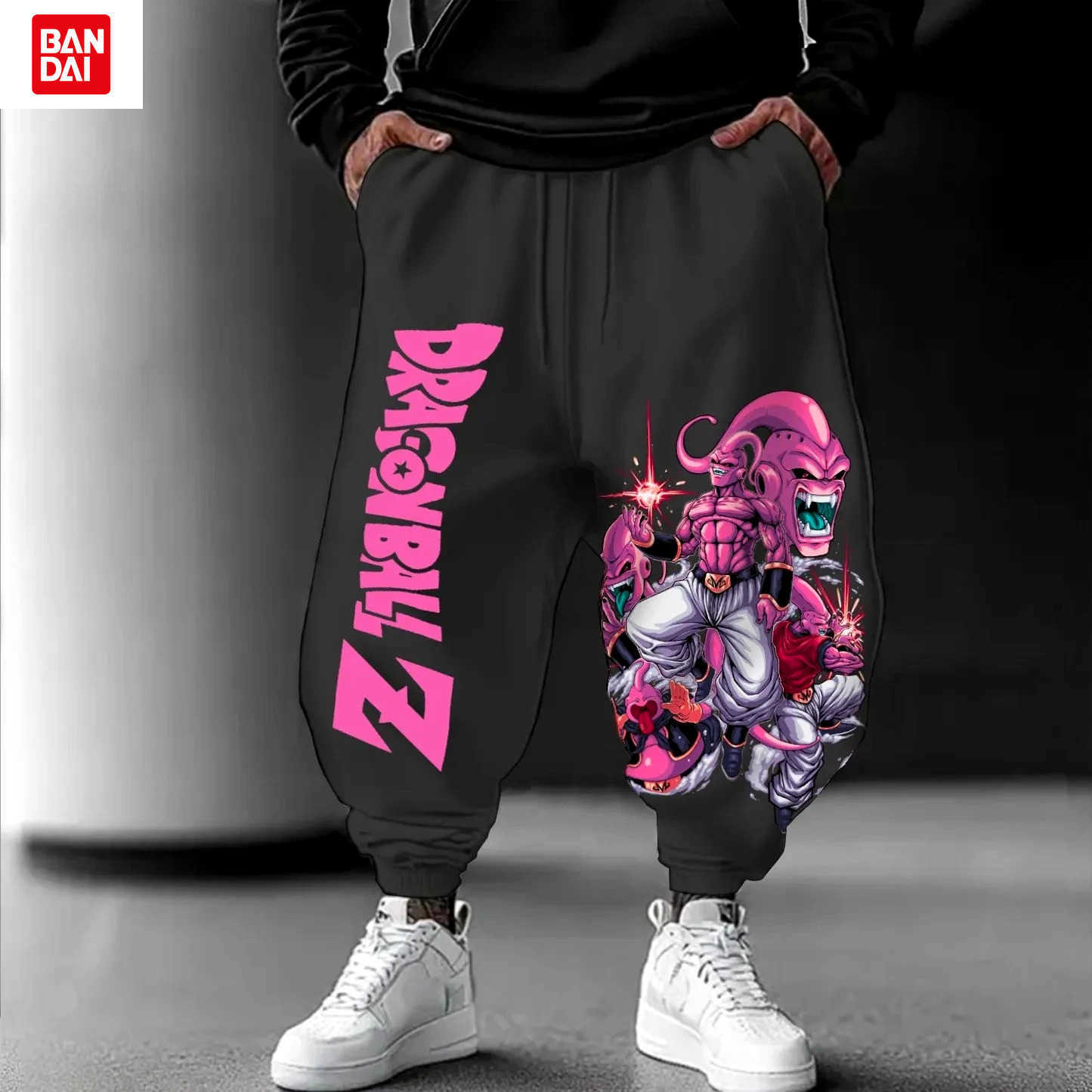 Bandai 2026 Summer Dragon Ball Z Majin Buu 3D Print Joggers Quick Dry Oversized Hiking Fitness Casual Sports Pants for Men Kids Y2k L260805C5SJ
