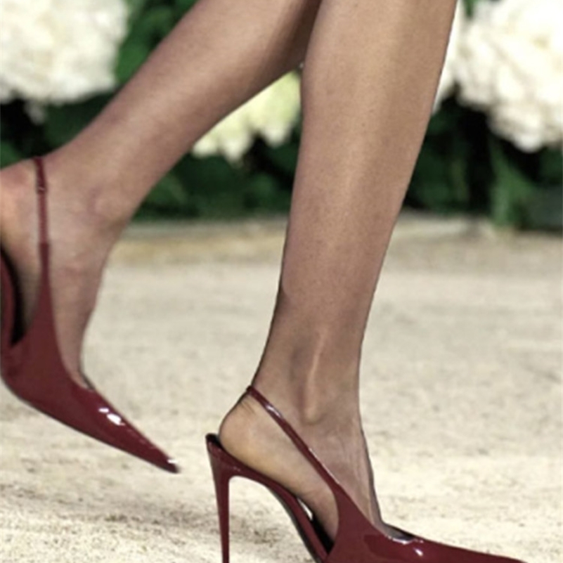 2026Womens Summer Pointed Stiletto Sandals Fashionable and Sexy Party Wedding Womens High Heel Sandals 260728ww
