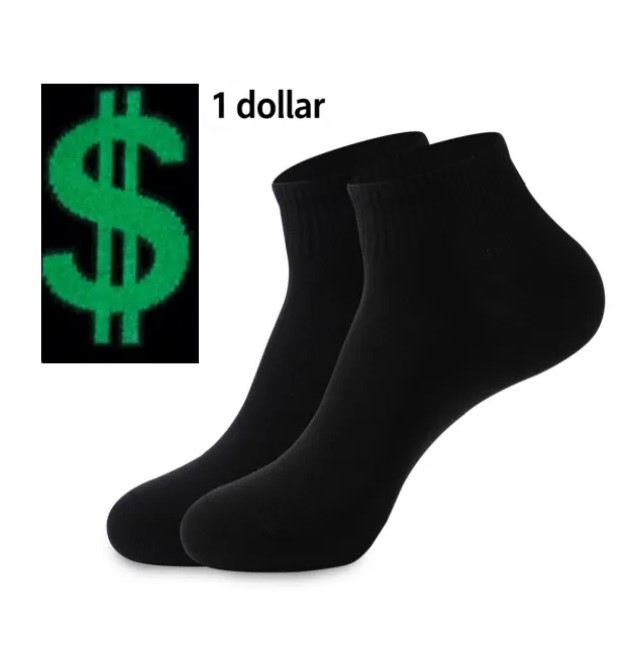 Men's Socks Season Boat Black Shallow-mouthed Short Anti-odor And Sweat-absorbing Sports Business Invisible Trendy Leisure Heel