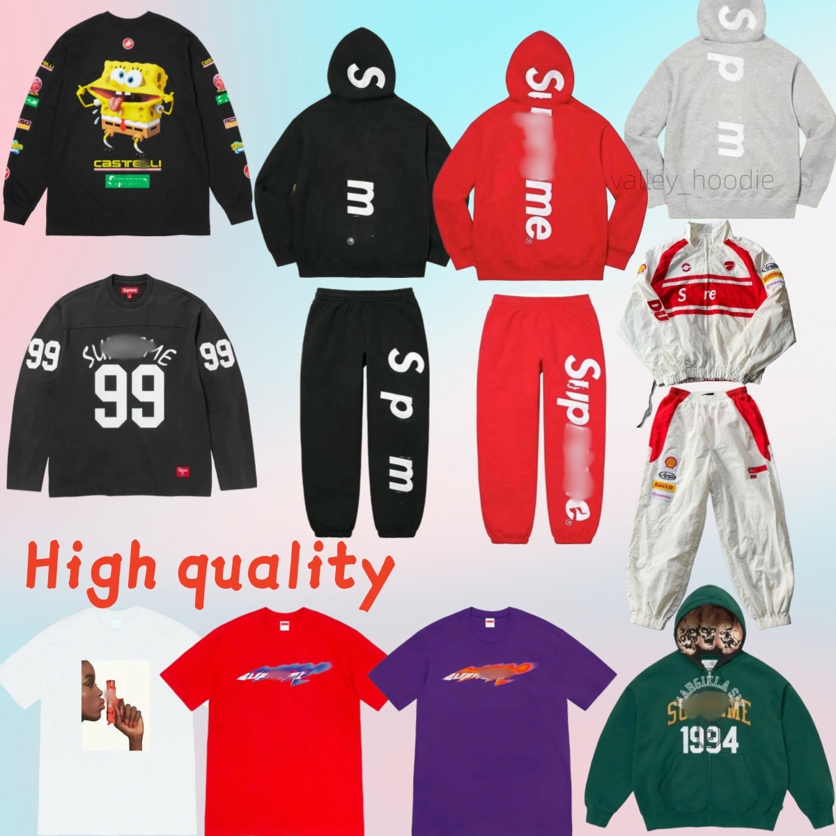 supmmeely hoodie y2k designer hoodie Vintage Washed Statue Of Liberty Graphic Hoodie Men Oversized Streetwear Vale Designer Pullover Sweatshirt 5A