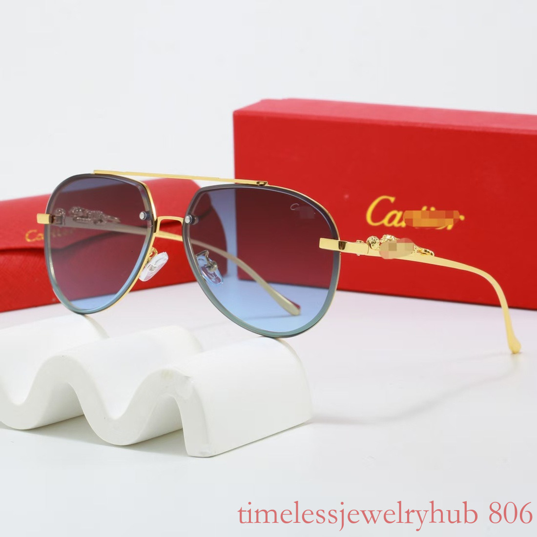 kartier sunglasses 25 new style leopard head metal sunglasses women, fashionable oval sunglasses, trendy women