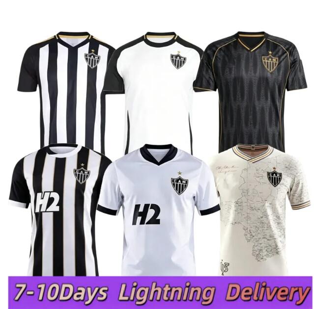 26 27 Atletico Mineiro Soccer Jersey 2026 2027 Football Uniforms Featuring Famous Players like BIEL Reinier Bernard Football Shirt retro classic T-s