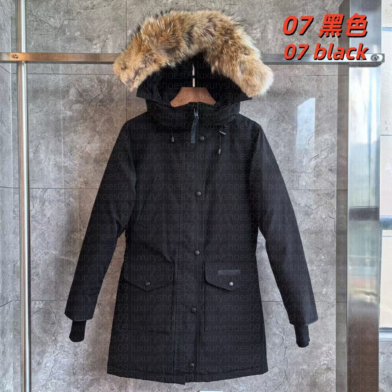 Women puffer gooses down jackets woman winter puffer jacket Tril lium designer jacket outdoor hooded long parka ladies outerwear coats