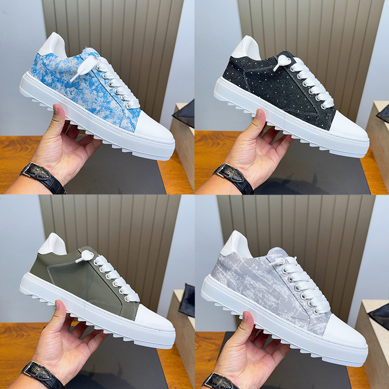 Vente promotionnelle et livraison gratuite Atelier Baskets hommes concepteur toile conseil chaussures femmes nuage Denim plate-forme décontracté