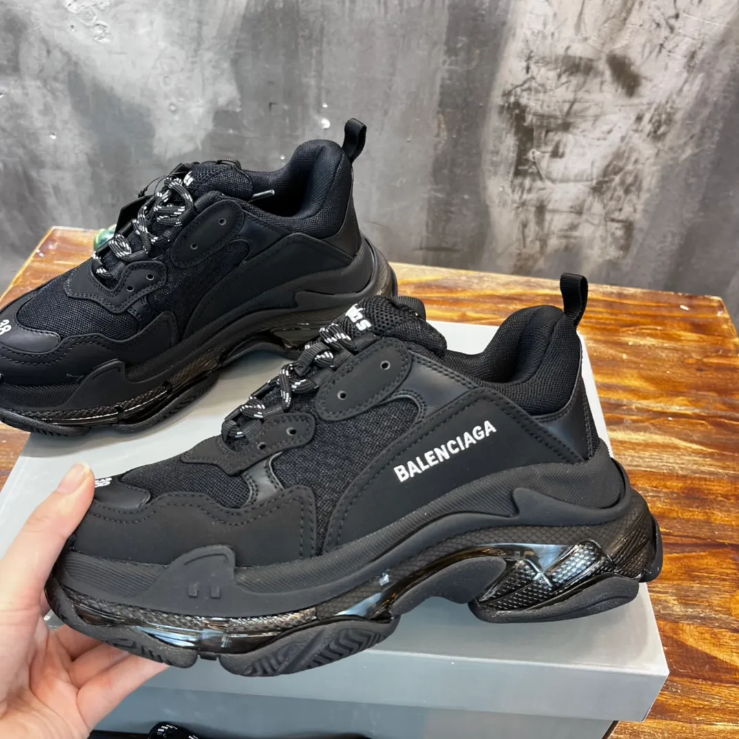 Triple S Clearsole Dernières chaussures à coussin d'air pour hommes et femmes chaussures16
