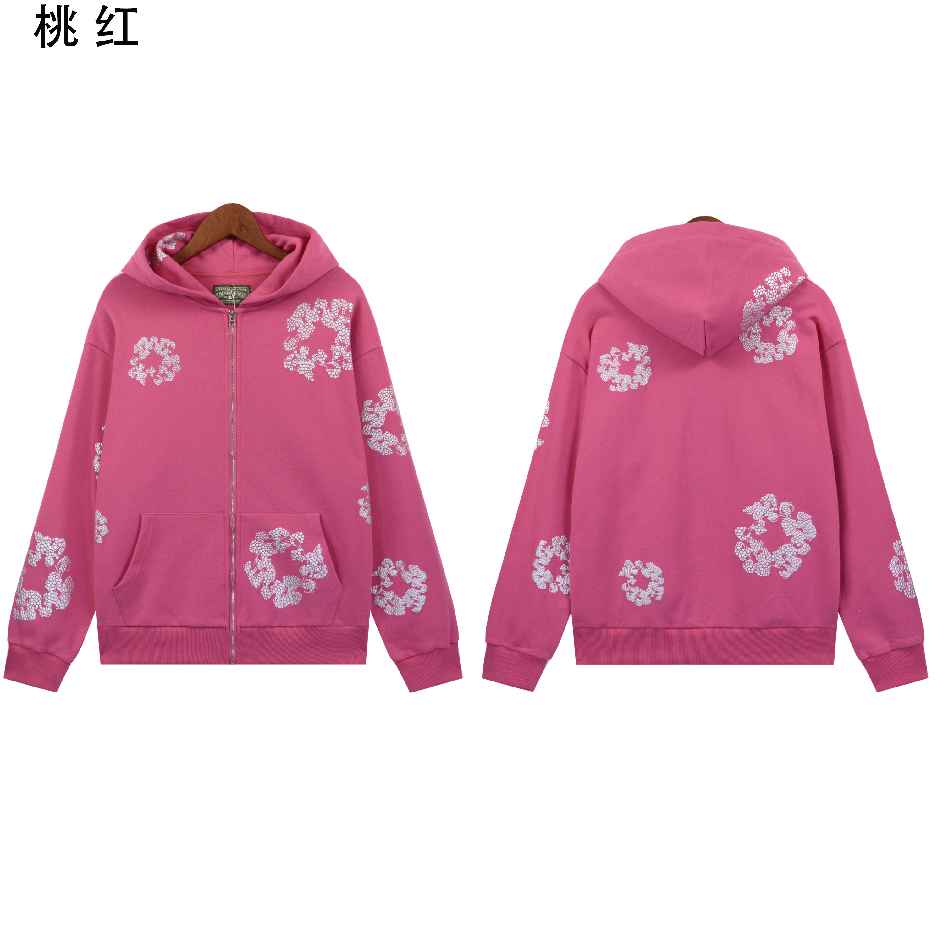 USE HOT Men's Designer Coat Winter Cotton Men's Women's Jacket Coat Front Outdoor Windbreaker S-XL
