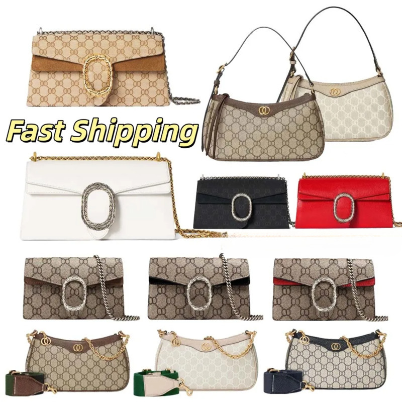 Luxury Designer Bag 2026 New chain Envelope Medium size Fashion Retro Classic ladies leather brown stitching envelope high quality large handbag Sho