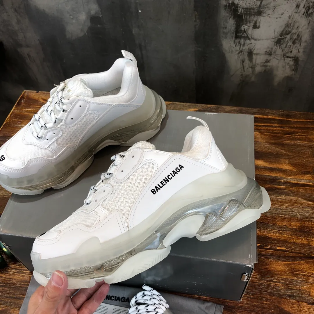Triple S Clearsole Dernières chaussures à coussin d'air pour hommes et femmes shoes07