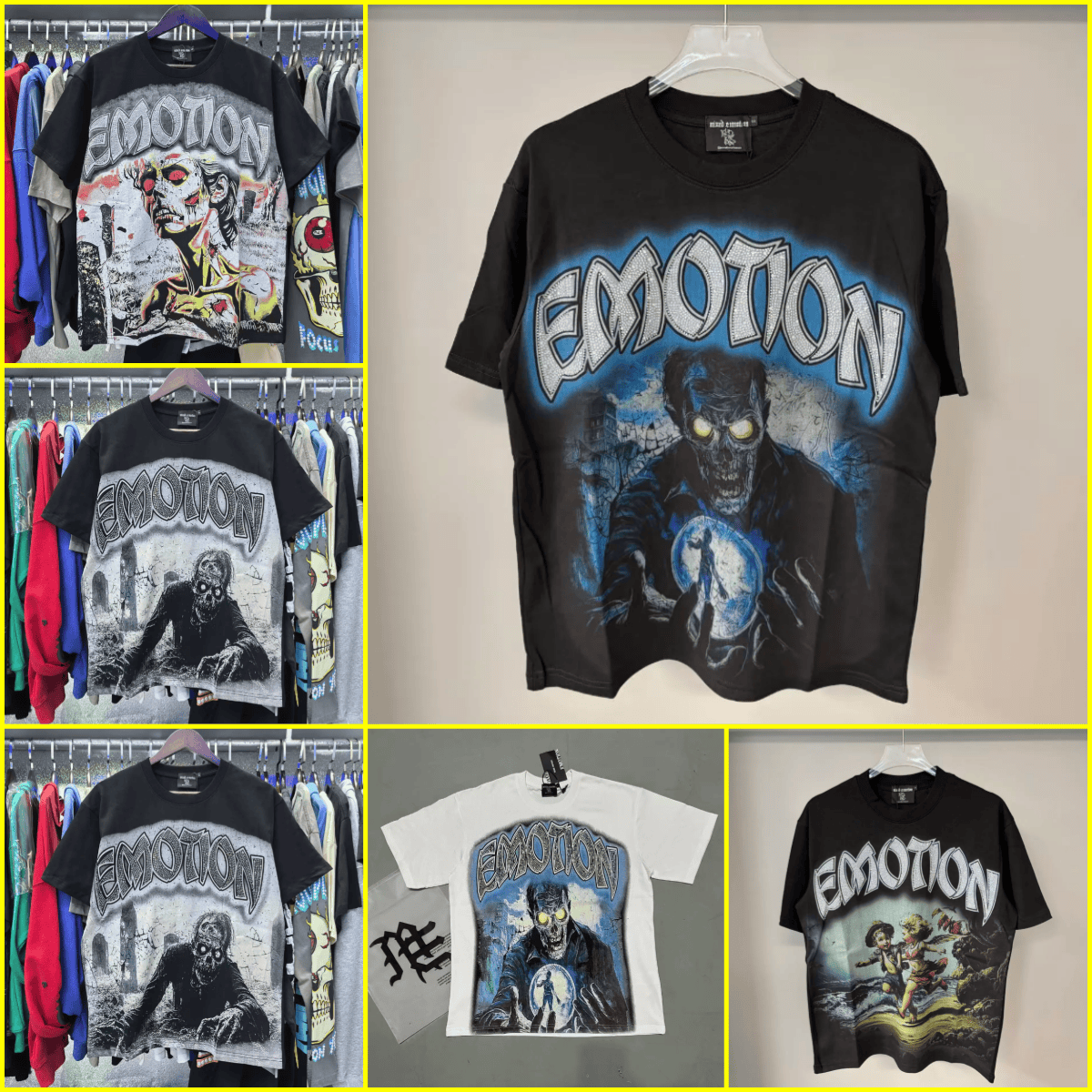 mixed emotions shirt men rhinestone designer shirt y2k shirt graphic tee summer loose fit shirts campus fashion shirt casual shirts hip hop tees