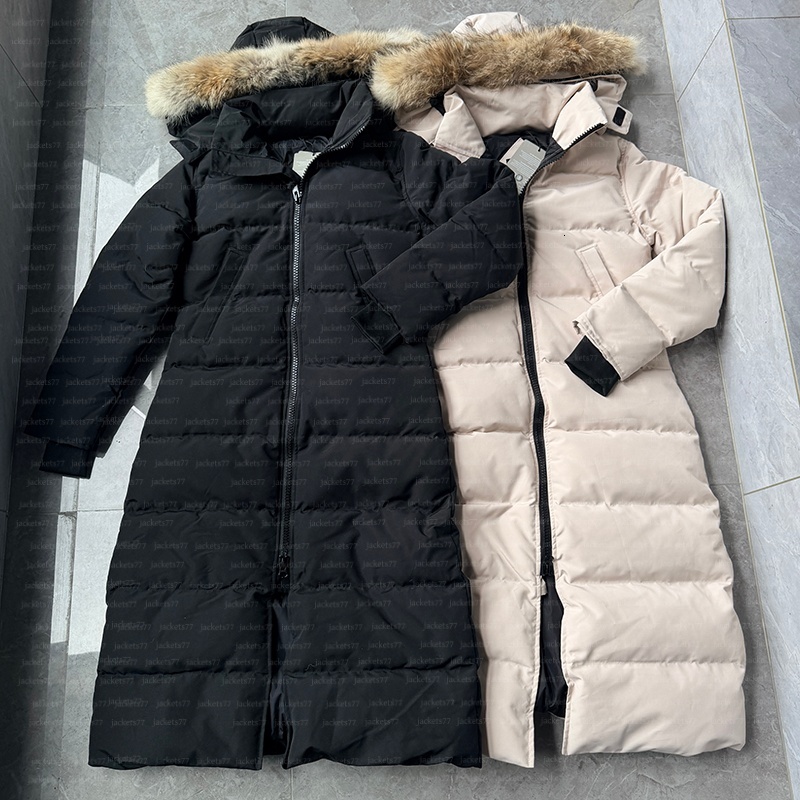 Women Down Coat Designer Womens Mystique Long Down Jacket Puffer Jacket Winter Jacket Thick Warm Skin Coat Windproof Street Parka Coats