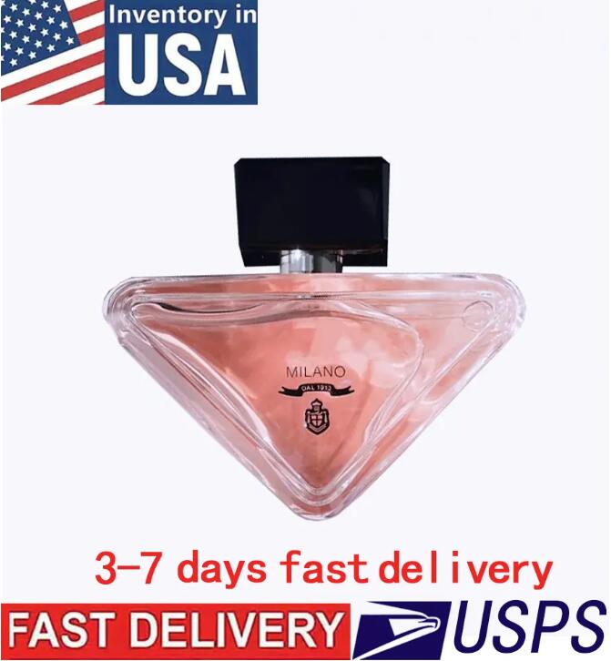 Stock in the US Women Virtual Flower Radical Essence 90ml Perfume for Lady Parfum Spray Cologne Eau De Parfum Glass pink Bottle Long Lasting good