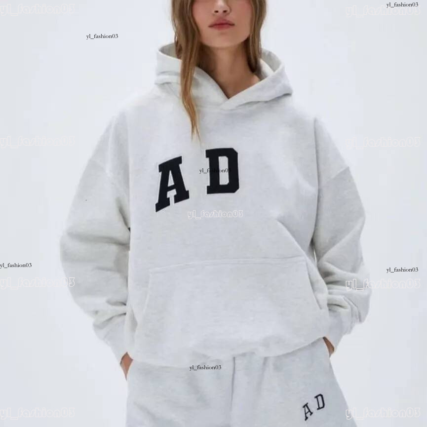 ada Hoodie Loose Sporty Embroidered Designer Brand High Quality Classics Comfortable Women Clothing Adalya Hoodies Letter Printed Puller Adanolaness