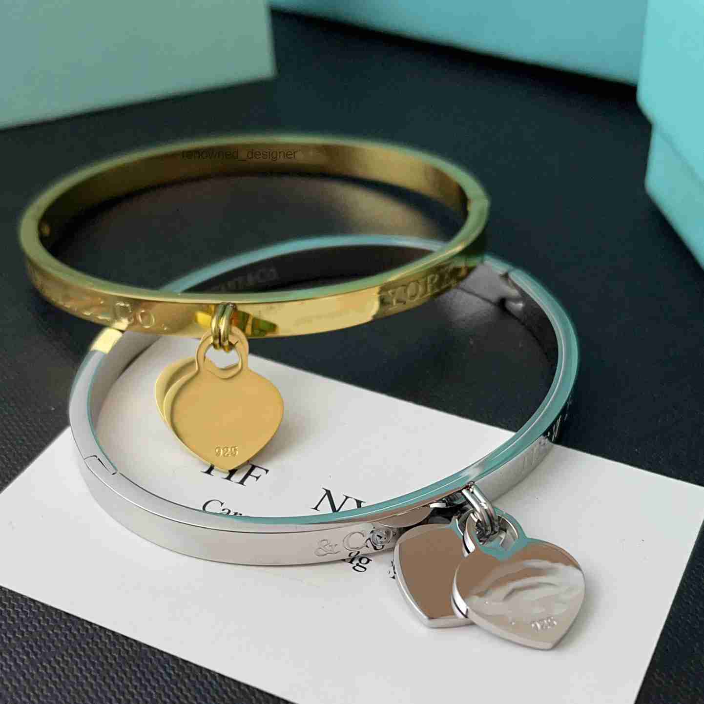 Designer Women Bracelet Couple High End Classic Fashion Christmas Birthday Gift Valentine Day Xxt A S