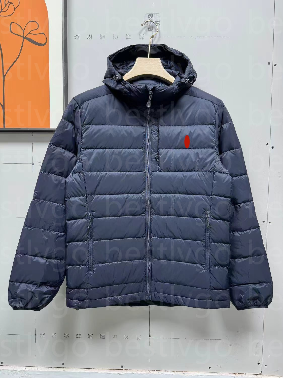 Men Polo Jacket Designer Polo Down Jackets Coats Designer Puffer Jacket Peak Unisex Zippers Long Sleeve Zipper Fill-Down Stowable Hood Water-Repelle