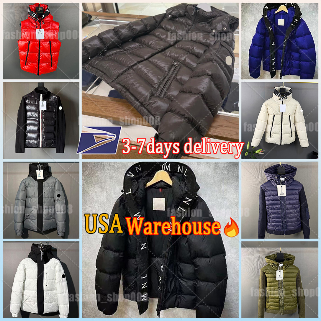 Moka NFC puffer jacket mens Down Jackets Stripes men Cotton Jackets Designer Shiny surface Coat Men Matte finish Women Top Coats Windbreaker Letter