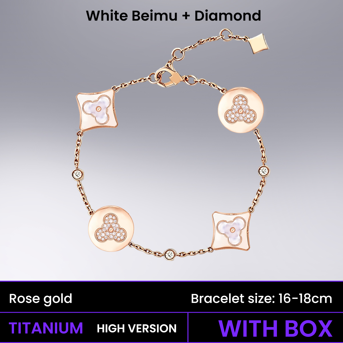 2025 New Elegant Metal Link Letters Necklaces and Wristbands Combo Versatile Gender-neutral Ornament