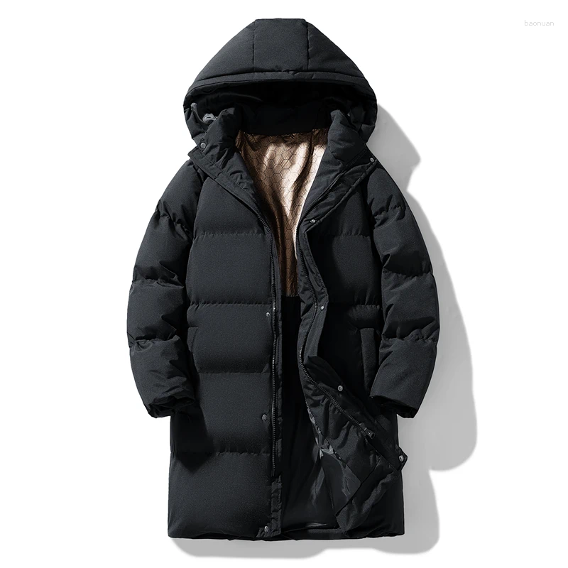 Men's Down Men Casual Warm Padded Windbreak Outerwear Winter Parkas Thick Jacket 31