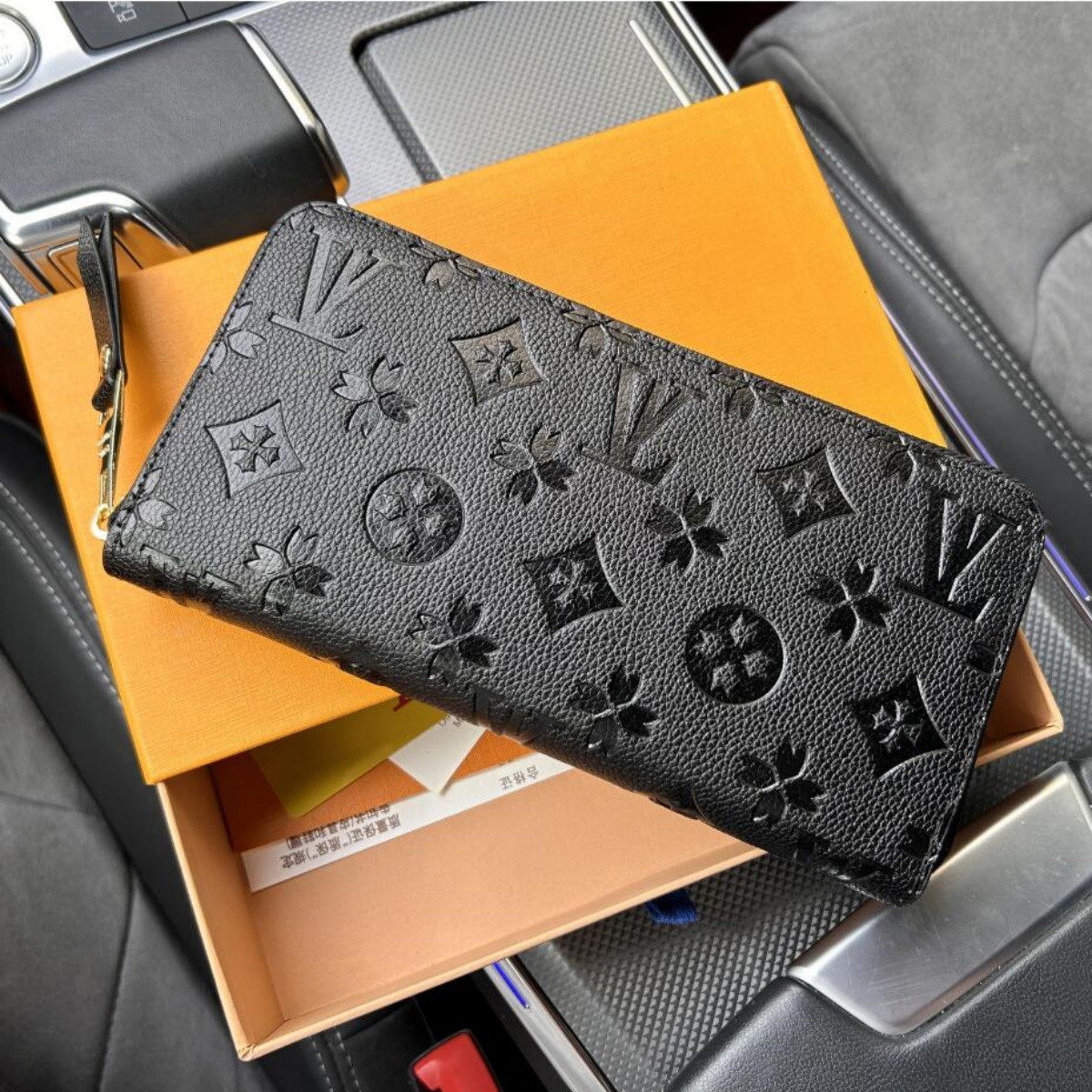 5A Véritable Cuir Designers Hommes Portefeuilles Porte-cartes de fleurs Femmes Mode Plaid Style Bourse Mens Embrayage Portefeuille Luxurys Homme