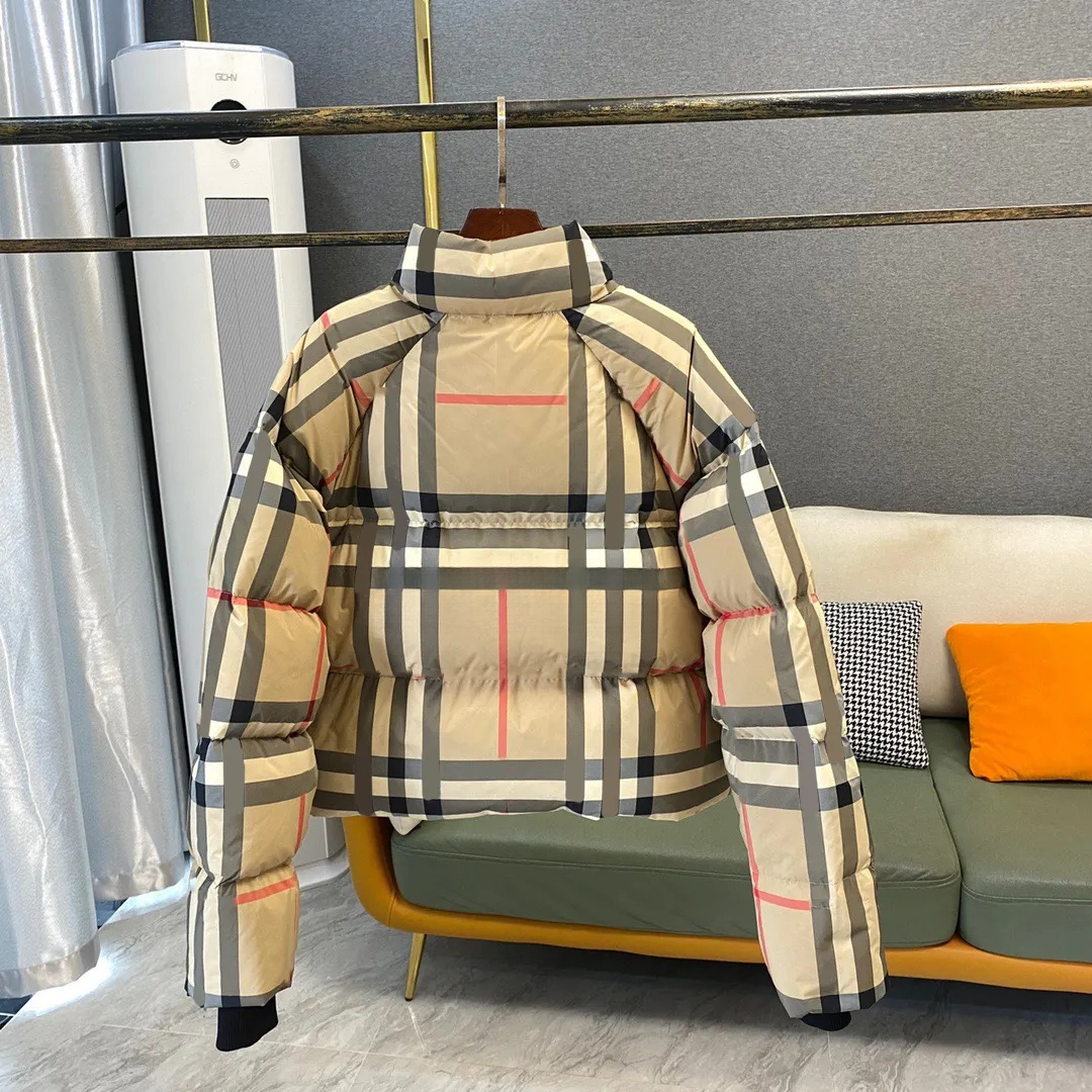 New Women's Outerwear High Quality Womens Down Coat Designer Parkas Fashion Winter Ladies Jacket Luxury Letter Plaid Classic Warm Top Jacket 6F