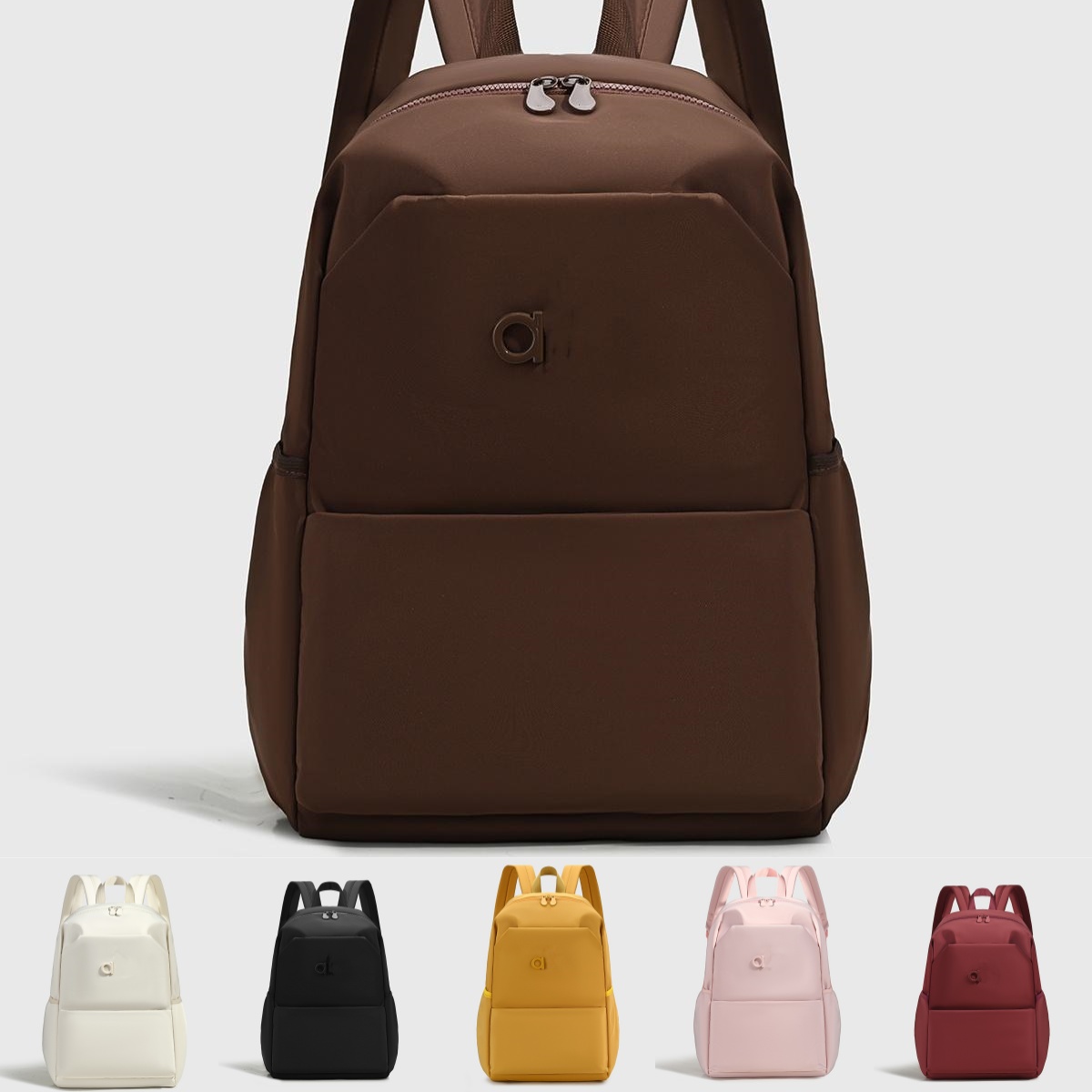 A2364 Unisex Lightweight Casual Outdoor Travel Bag Durable Large-Capacity Backpack Stylish School Backpack for High School Charm Bags