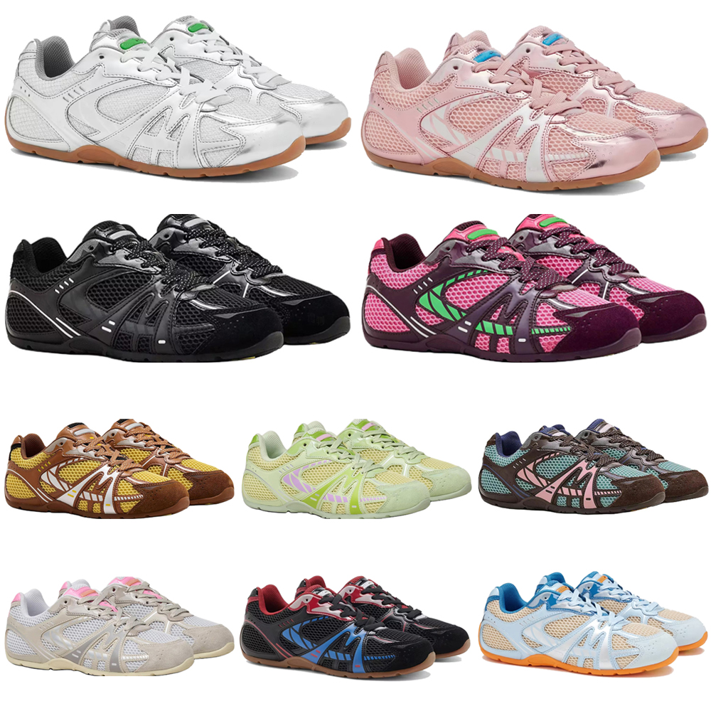 Designer Baskets Running Femme The 72 Printemps Chaussures Mode Rétro Décontractées Respirantes Sur-Mesure Mousse Double Densité Maille avec Daim