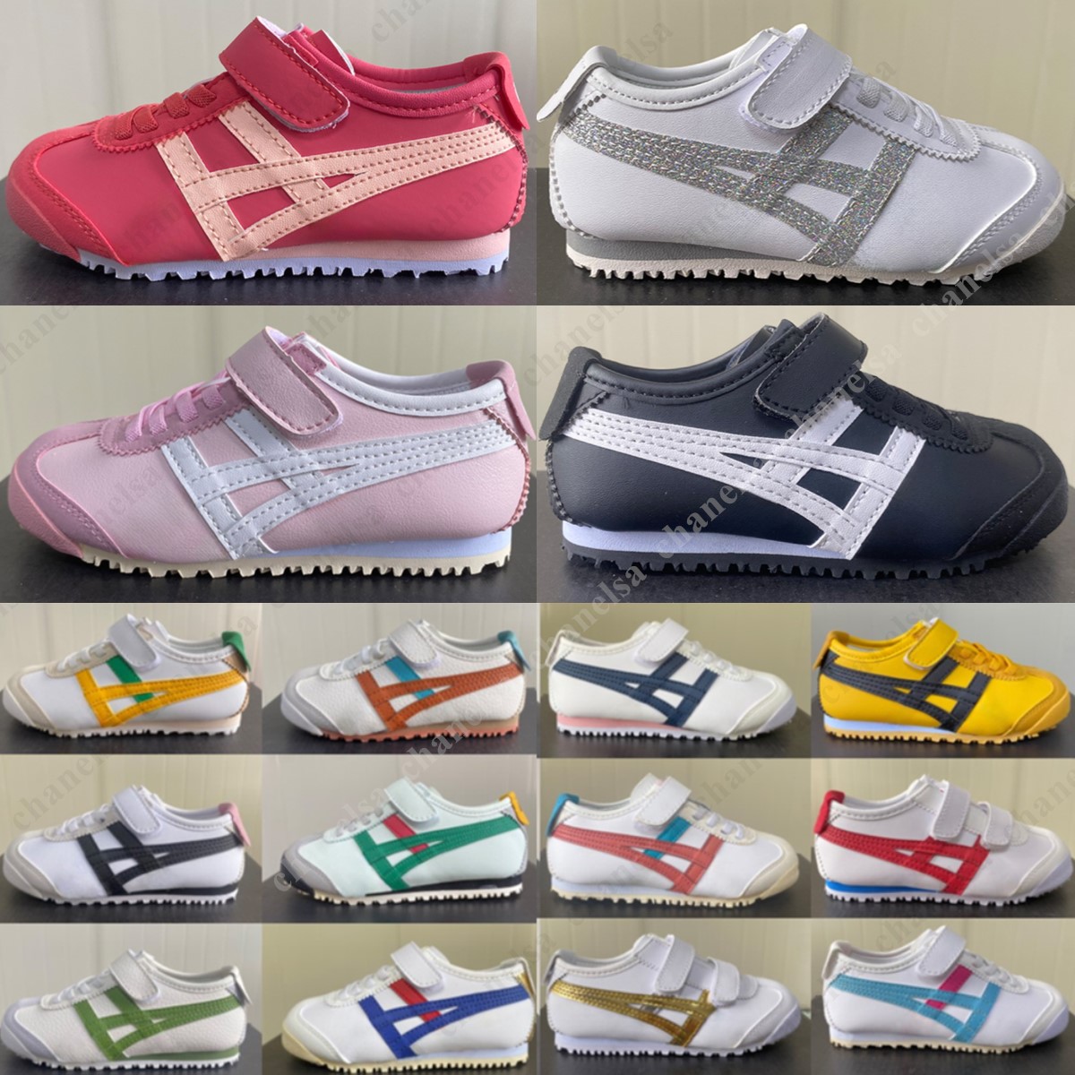 Designer canvas Kids Shoes Casual Walking Toddler Sneakers running Sports children red blue black white pink Trainers Boys Girls shoe 22-37