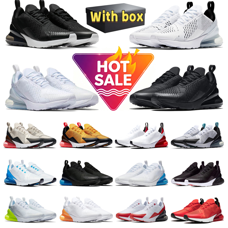 designer running shoes 270 27C 270s Premium mens sneakers woman trainers Triple Black White sport chaussures dh gates Low Tops shoe with box