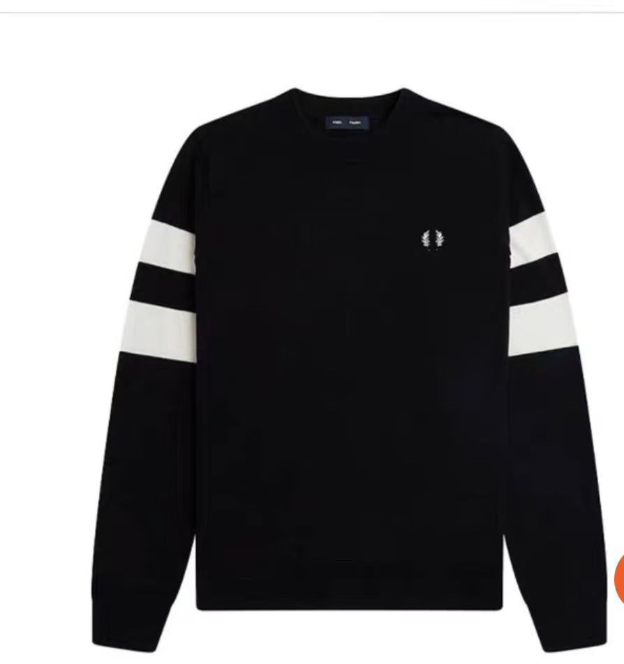 LP Lapel Men's Hoodies Designer Crew Neck Freddys Sweatshirt Retro Stripe Loose Sleeve Embroidered Wheat Ear Logo Casual Perry Parke Long Sleev