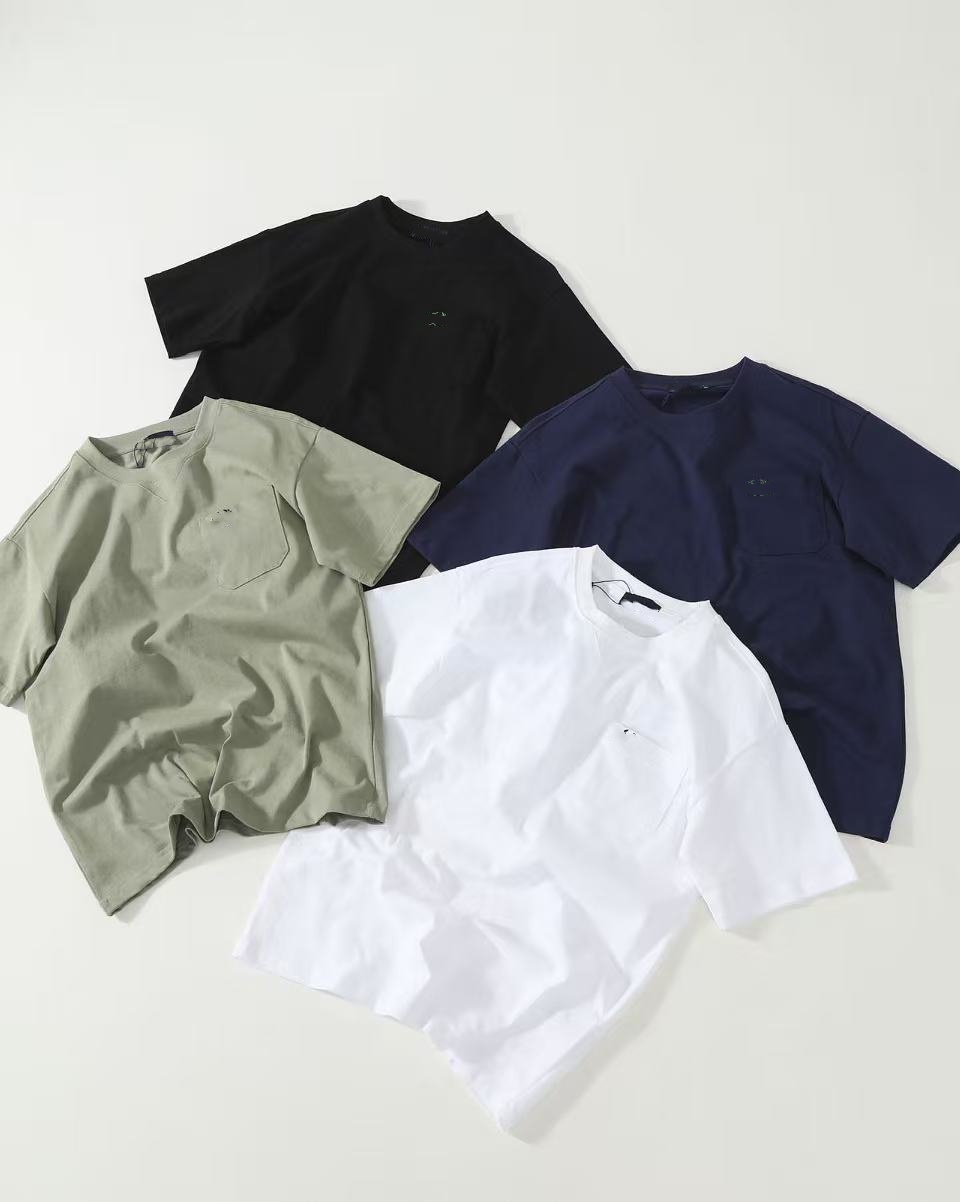 F Début de l'automne Chemise à manches courtes simple, polyvalente et ajustée