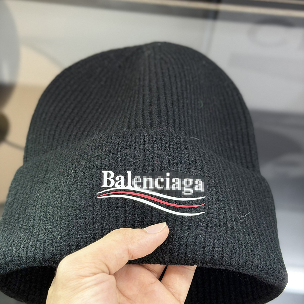 Bbalenci Beanie Hat For Man Woman Paris Fashion Official Website 1:1 Luxury Designer Knitted Hat 2026 High Quality Winter Cold Hat