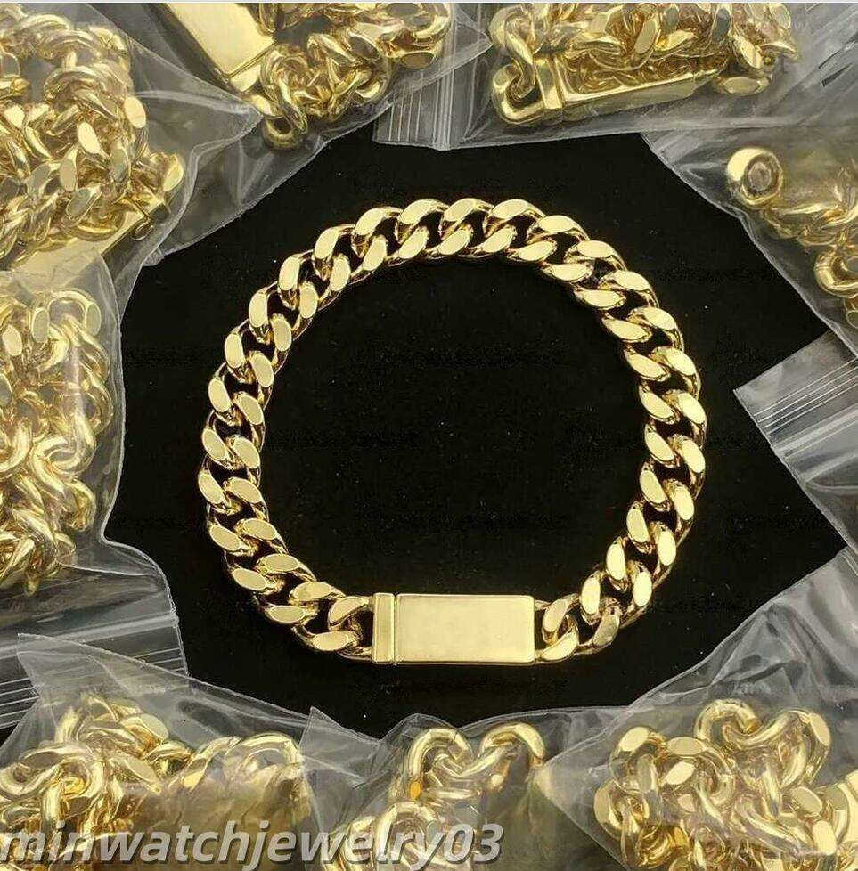 Fashion Renowned designer bracelet Mens Gradient Bangle Unisex Cuban bracelet Womens Classic yyp gold bracelet cuban link chain