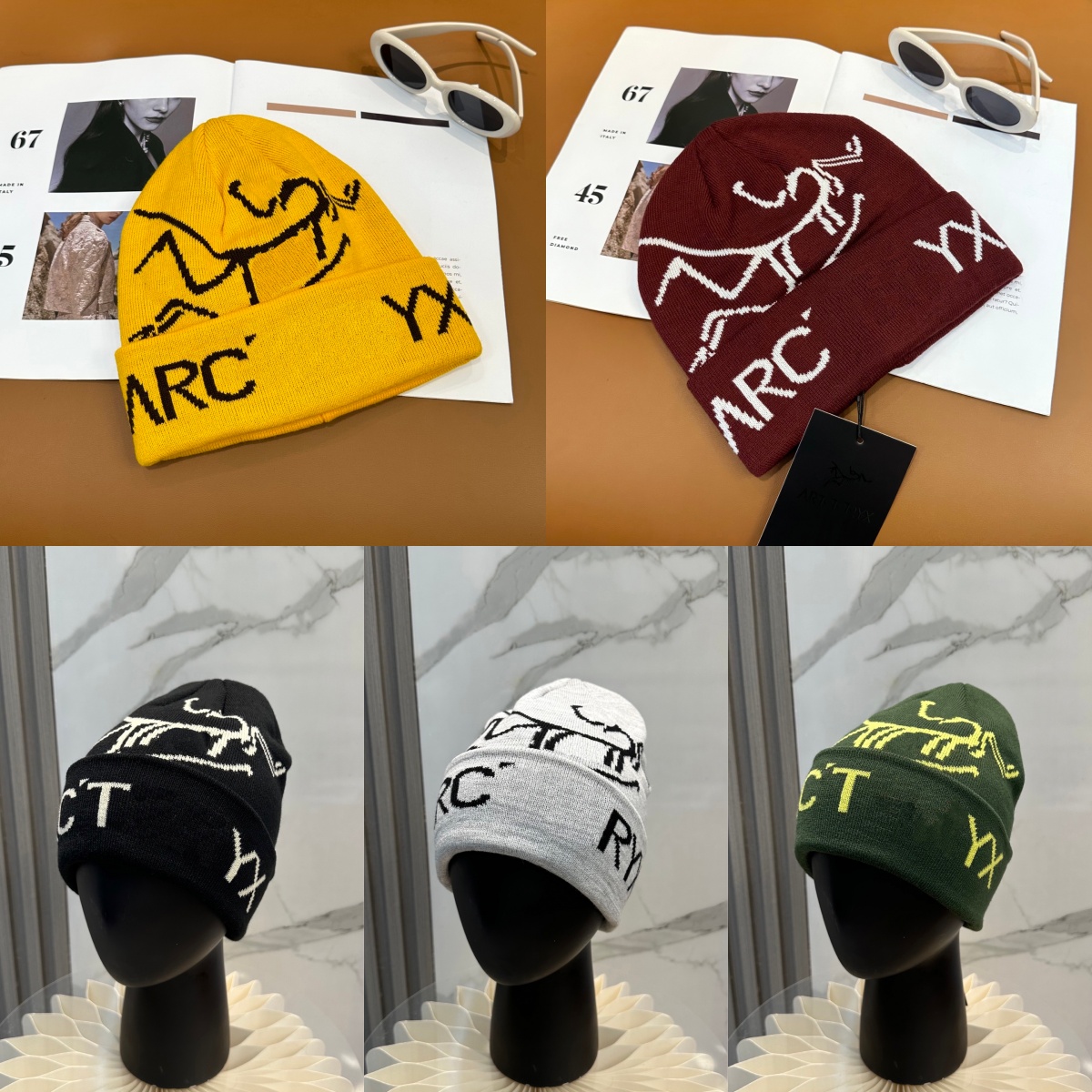 Bonnet Designer Autumn/ Unisex Beanie New Couple Knitted Thickened Warm Streetwear Daily Outdoor Fashion Mating D260930 beanie Autumn/