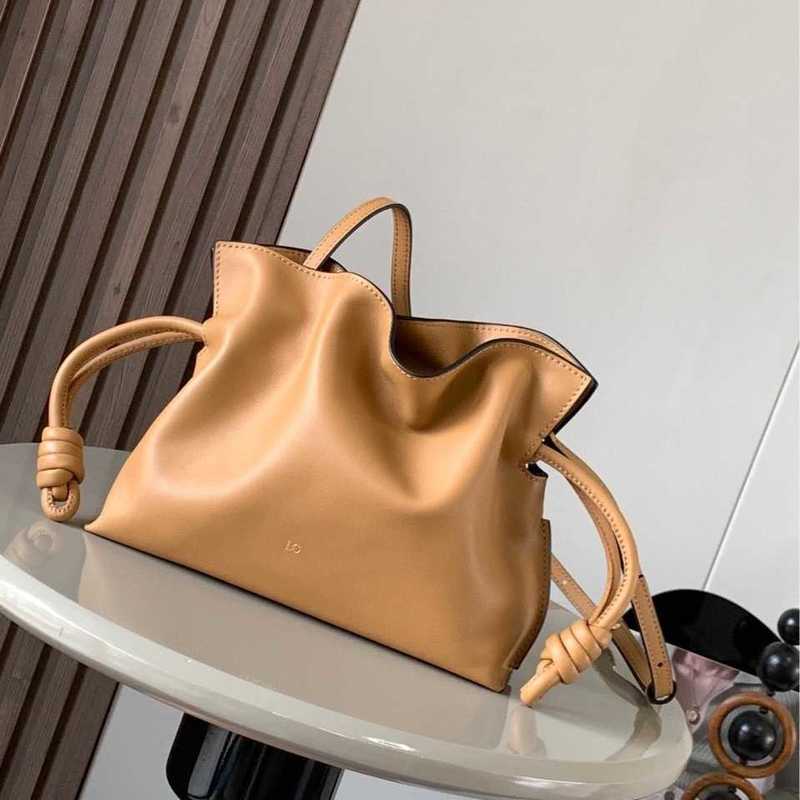 12A All-New Mirror Quality designer New Lucky Bag Mini 23CM New Nappa Leather Flamenco Clutch Lucky Bag Cowhide Women's Bag