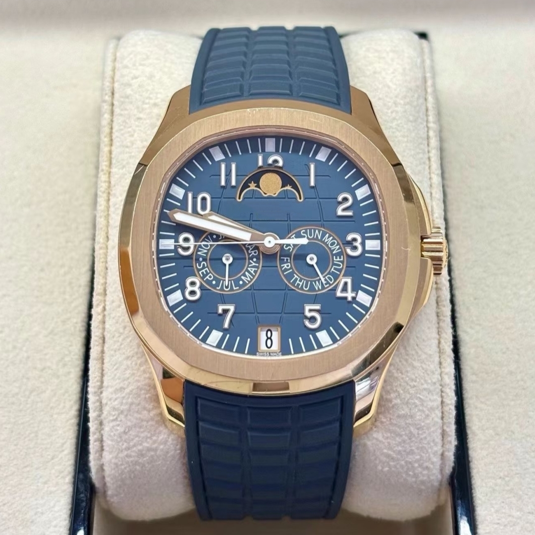 Watch Luxury watches AQUANAUT Smile Watch 5261R-001 Rose Gold Case Automatic Mechanical Watch Womens Watch Designer Watch Wristwatches AAAAA 5261 39