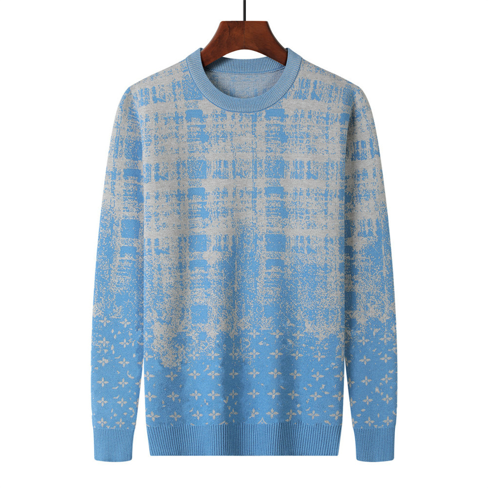 Mens Sweaters with Letter Pattern Embroidery Comfortable Casual Pullover Sweater Round Neck Designer Jumper high quality ttss