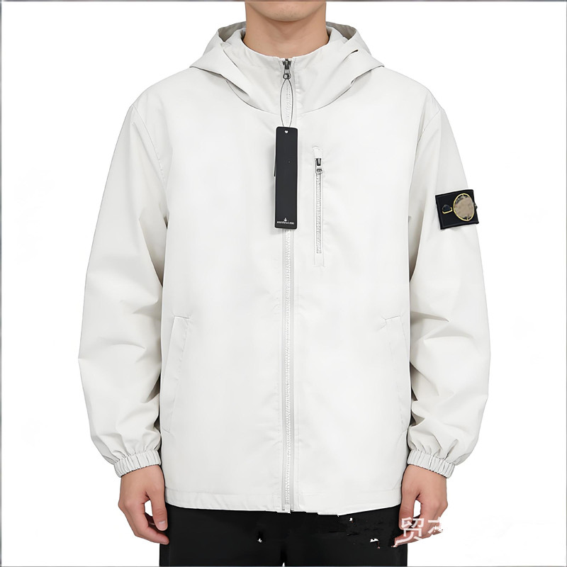Cross border Spring and Autumn Stone Classic Fashion Emblem Unisex Stormtrooper Jacket Loose Outdoor Windbreaker