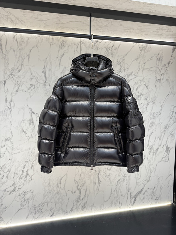 2026 Autumn Winter Down Men's Jackets Zipper Hooded Tassel Striped Print Pockets Man's Coats Short Outwears MKMHMD26033