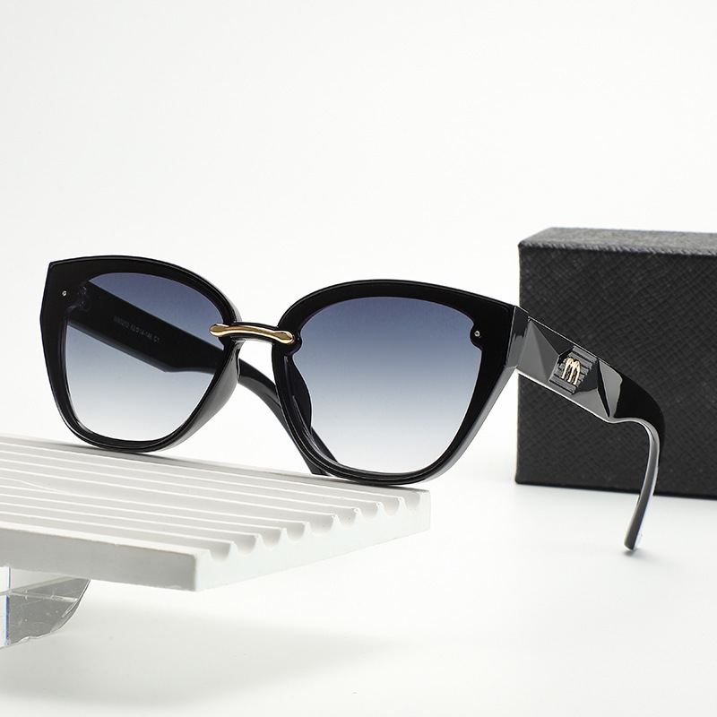 Designer Luxury Brand&# 039 Sunglasses New Wholesale Fashion High-end Cat Vintage Eye Full Frame European And American Style INS Sunglasses