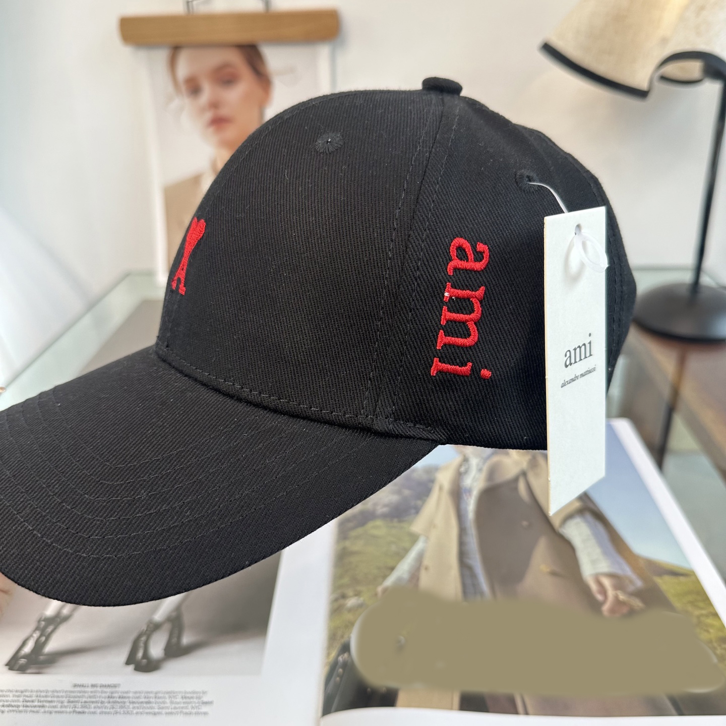 Casquette de baseball AMI version haute, classique de styliste, chapeau de luxe, chapeau de camionneur pour femmes et hommes