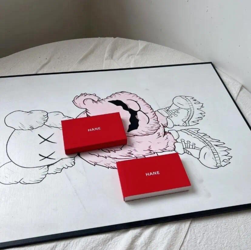 vente en gros logo de lettre de créateur notes simples et autocollantes notes autocollantes de luxe affaires bureau mignon grandes notes de papie