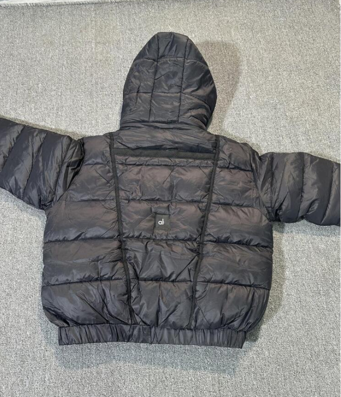 Women Puffer Jacket Designer Yoga Down With Hood Jacket Fill Parka Winter Puffer Retro Jacket Womens Overcoat Jackets Letter Coat Couple Thick Warm