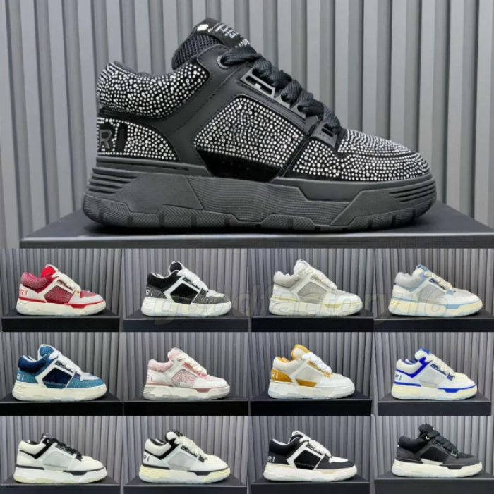 Designer Hot brand Fashion AM Best-selling couple's bone shoes Top-quality leather mesh various color styles Complete Breathable Daily Outfit s