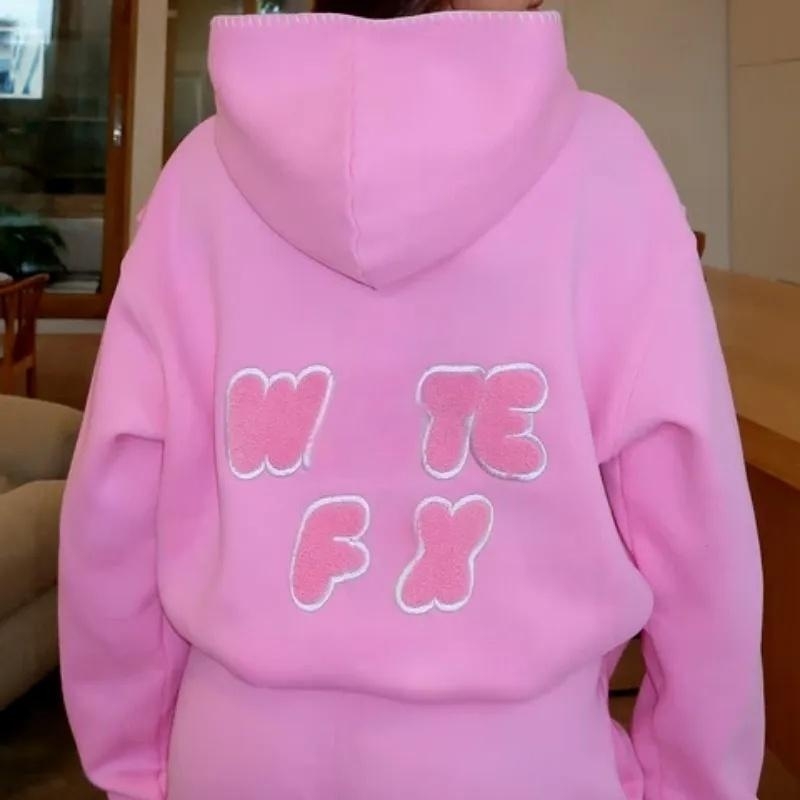 Whitefoxsets Hoodie Designer Women Whitees Foxs Tracksuits Two Pieces Sets Sweatsuit Autumn Female Hoodies Classic Pants With Ladies Loose Jumpers 7