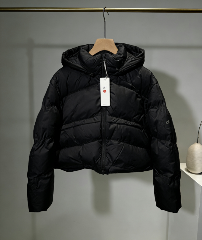 Women Jacket Designer Puffer Jacket Womens Down Jackets Coats Yoga Unisex Long Hooded Zip Up Quilted Down Coat Winter Streetwear Jacket Parkas